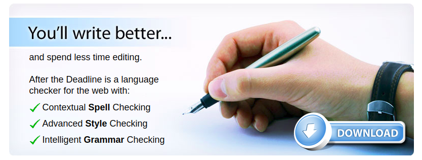 Grammar Checker Tools - After the deadline
