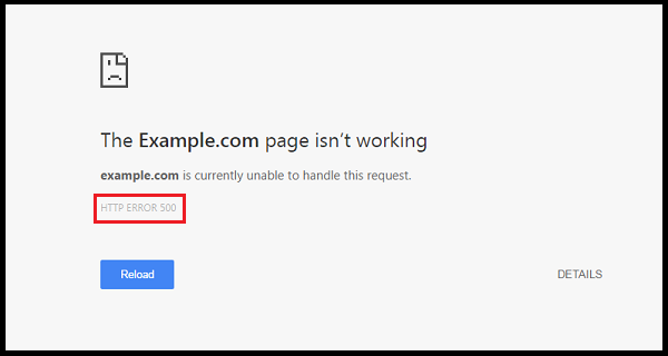 What Is 500 Error Code