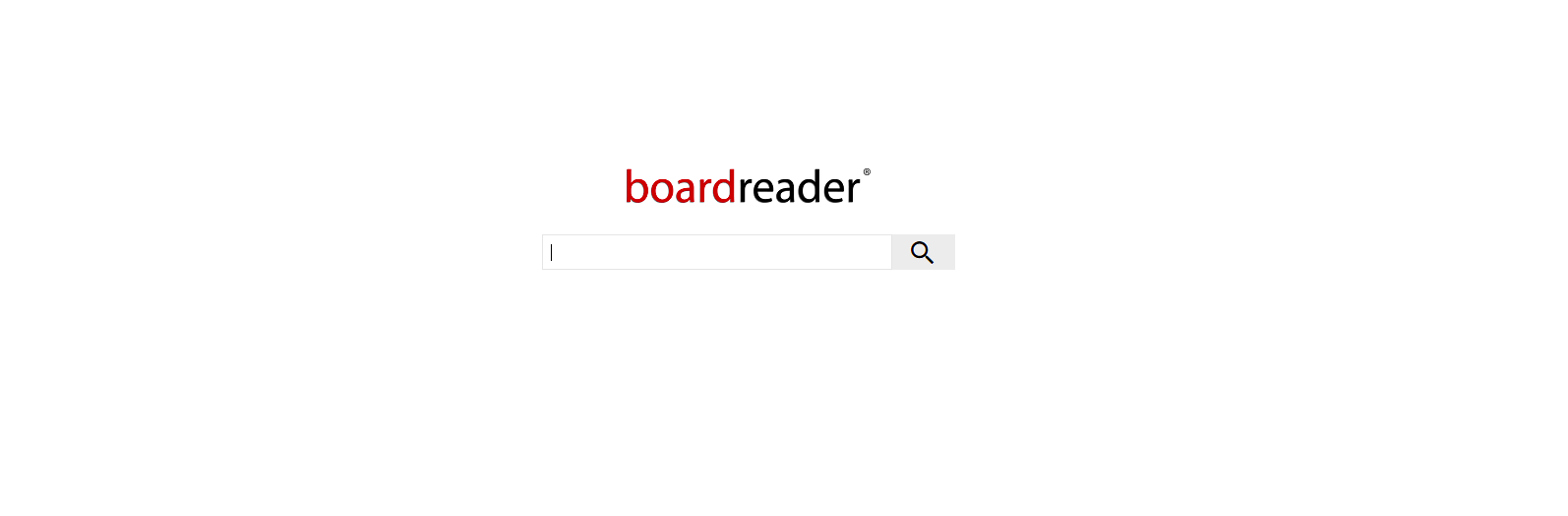 Boardreader a Forum Search Engine