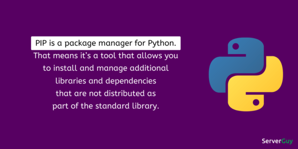 How to Install PIP on Windows in 4 Quick Steps? | ServerGuy.com