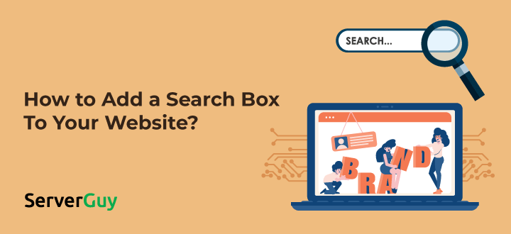 add a search box to your website