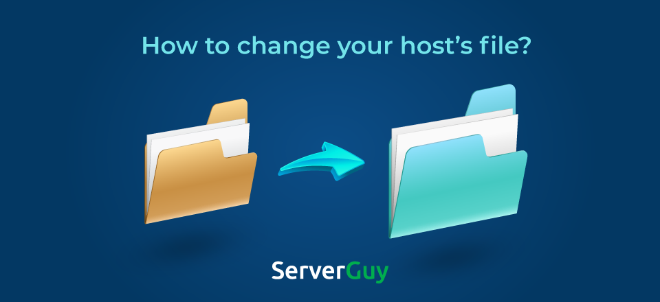 how to change your hosts file