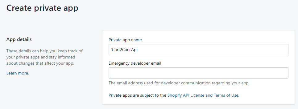 Shopify API 4