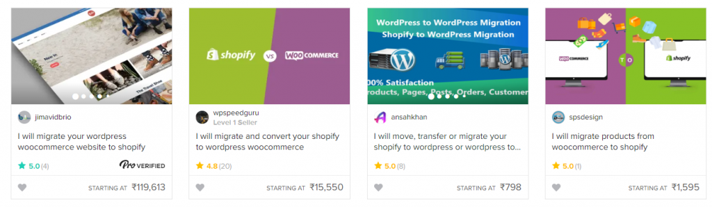  Shopify to WooCommcerce