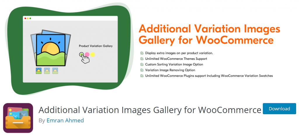 WooCommerce Additional Variation Images Gallery