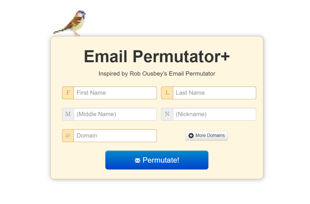 email permutator find someone's email address