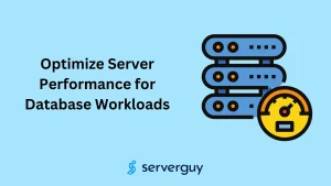 Optimize server performance image